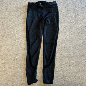 Xersion Charcoal and Black Active Leggings